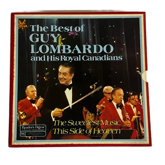 VTG The Best of Guy Lombardo and His Royal Canadians LP Album Set of 6 - Picture 1 of 2